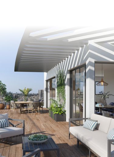 דירה עם מרפסת